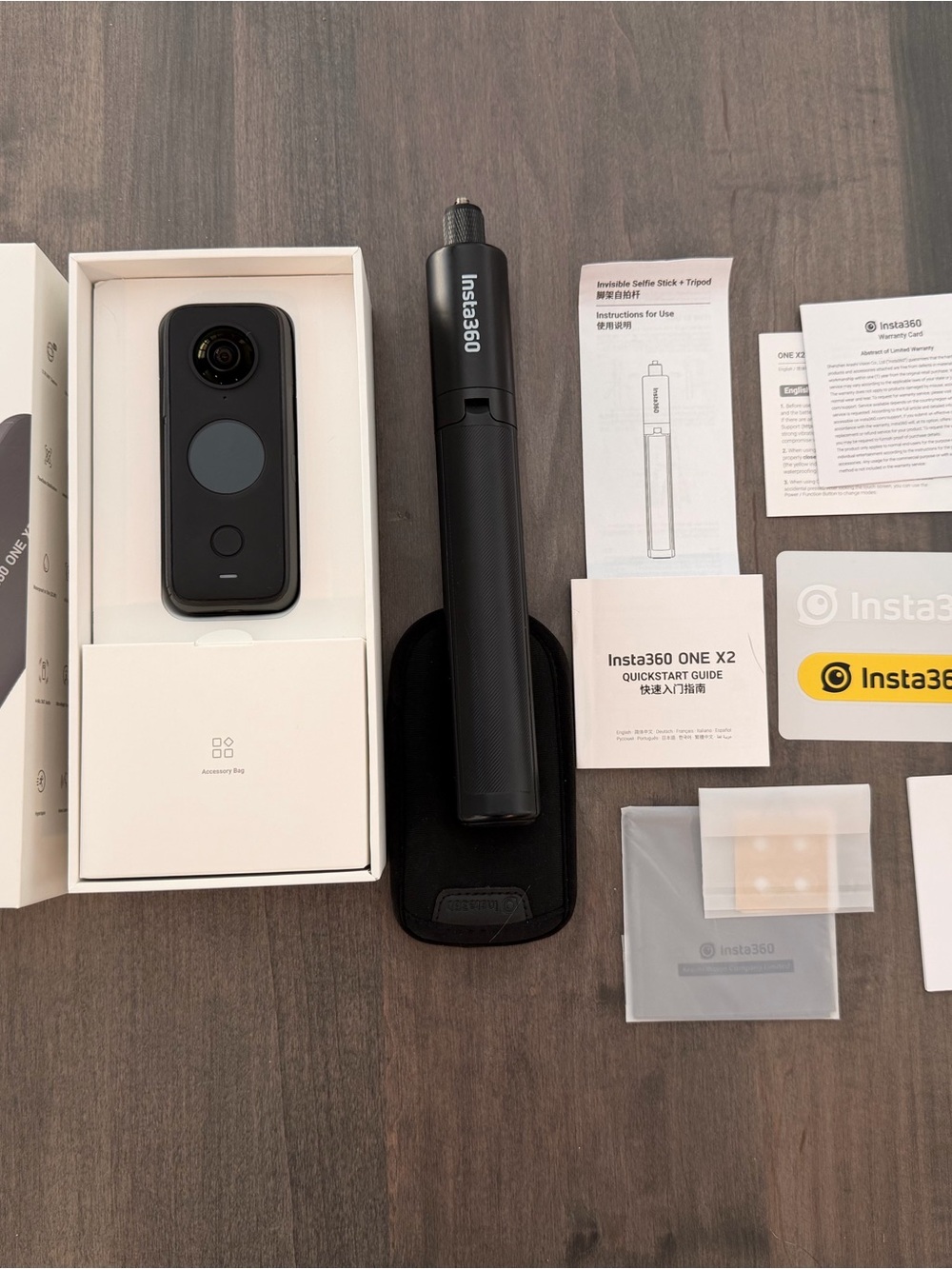 Insta360 ONE X2 360 Camera Bundle - Black